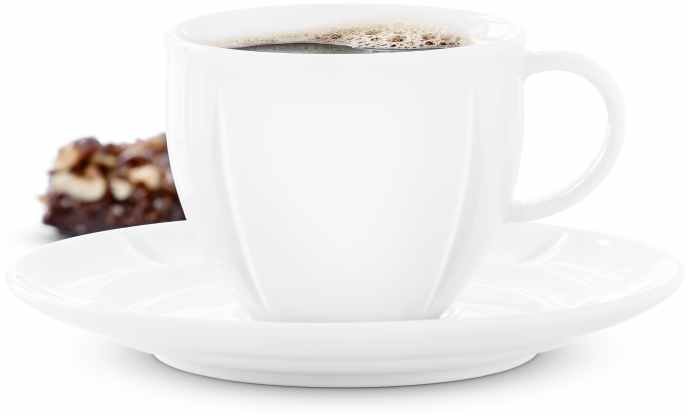 Rosendahl Grand Cru Soft Kaffekop m. Underkop 28 cl, Hvid