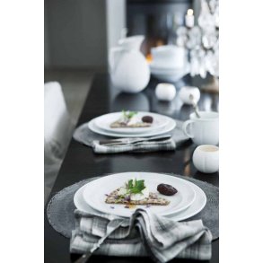 Rosendahl Grand Cru Soft Tallerken 23 cm, Hvid