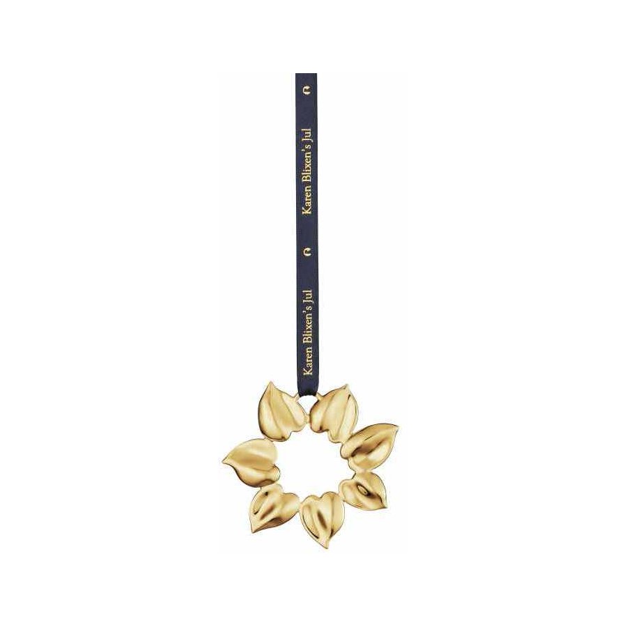 Rosendahl Karen Blixen Stjerne-sol, 8 cm, forgyldt