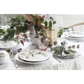 Kähler Hammershøi Christmas Tallerken 27 cm, Hvid