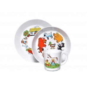 Mepal B�rnes�t Bondeg�rd 3 Dele, Hvid