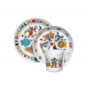 Rosti B�rnes�t Cirkus 3 Dele, Hvid