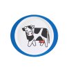 Mepal Brnetallerken Farm Ko, Hvid/Bl