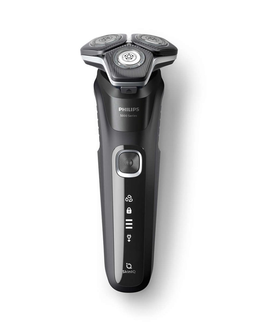 Philips Series 5000 Wet & Dry Rasierer mit Etui, Schwarz