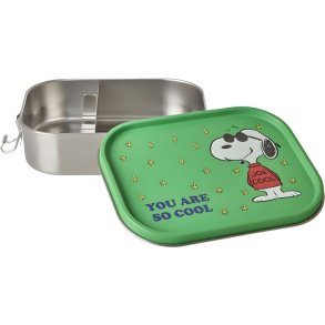 RICE KIDS Madkasse 1,4 L, Snoopy/Gr�n