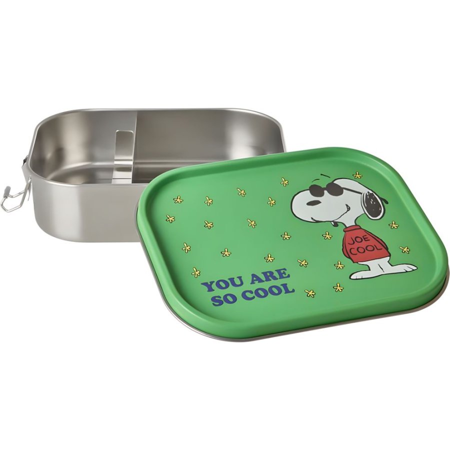 RICE KIDS Lunchbox 1,4 L, Snoopy/Groen