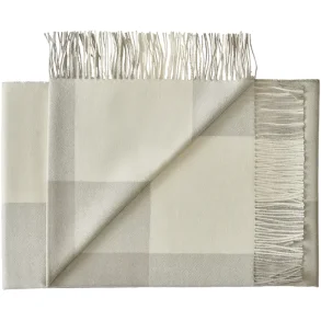 Silkeborg Uldspinderi Santa Fe Decke 130x200 cm, Limestone