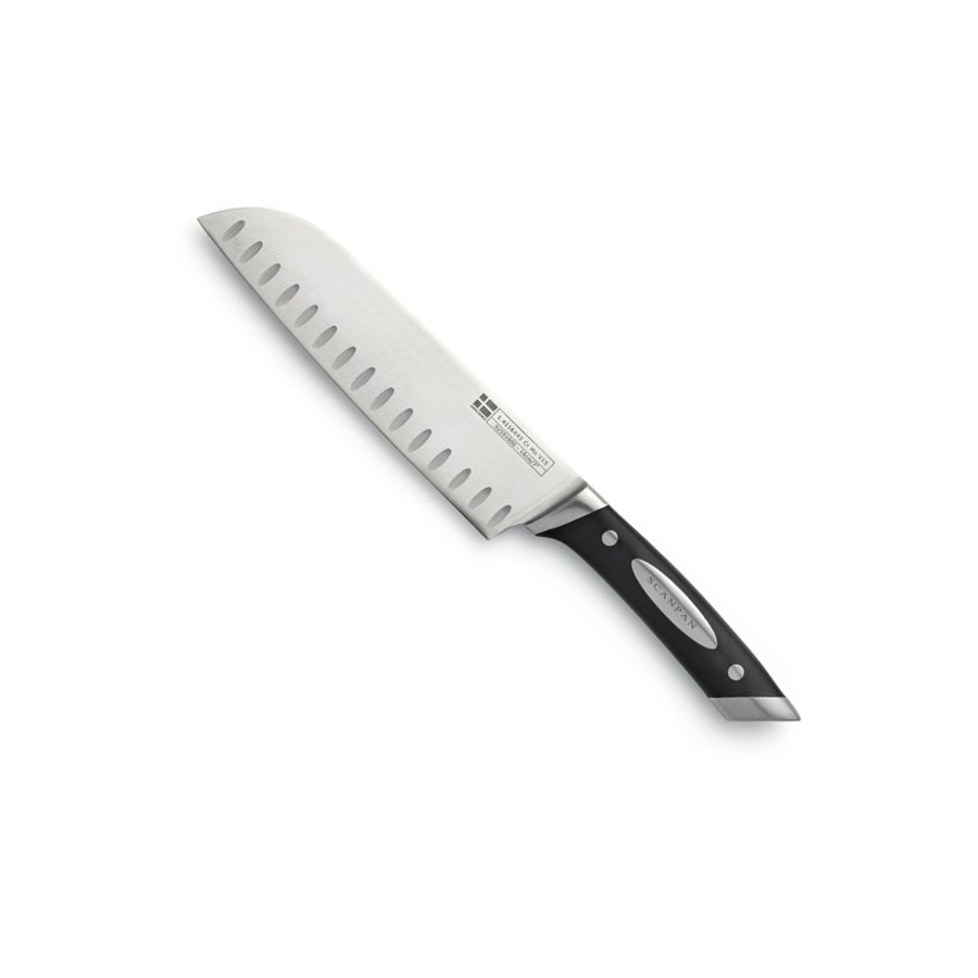 Scanpan Classic Santoku Messer mit Kullenschliff 18 cm