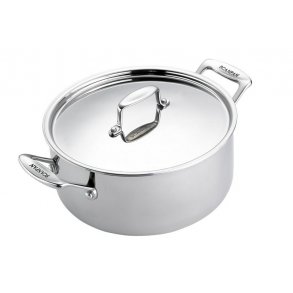 Scanpan Fusion 5 Gryde m. Lg 24 cm/5,2 L