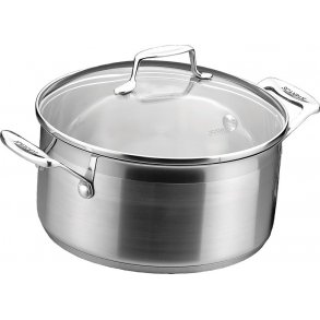 Scanpan Impact Gryde m. Lg 22 cm/4,5 L