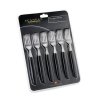 Scanpan Steakgafler Spectrum 6 stk, Sort