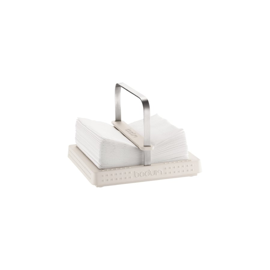 Bodum Servietholder, 20 x 20 cm BISTRO, Hvid