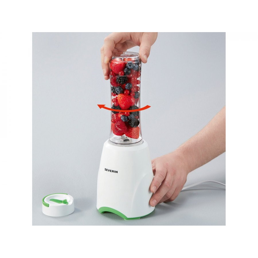 Severin Smoothie blender 600 ml 300 watt hvid/grn