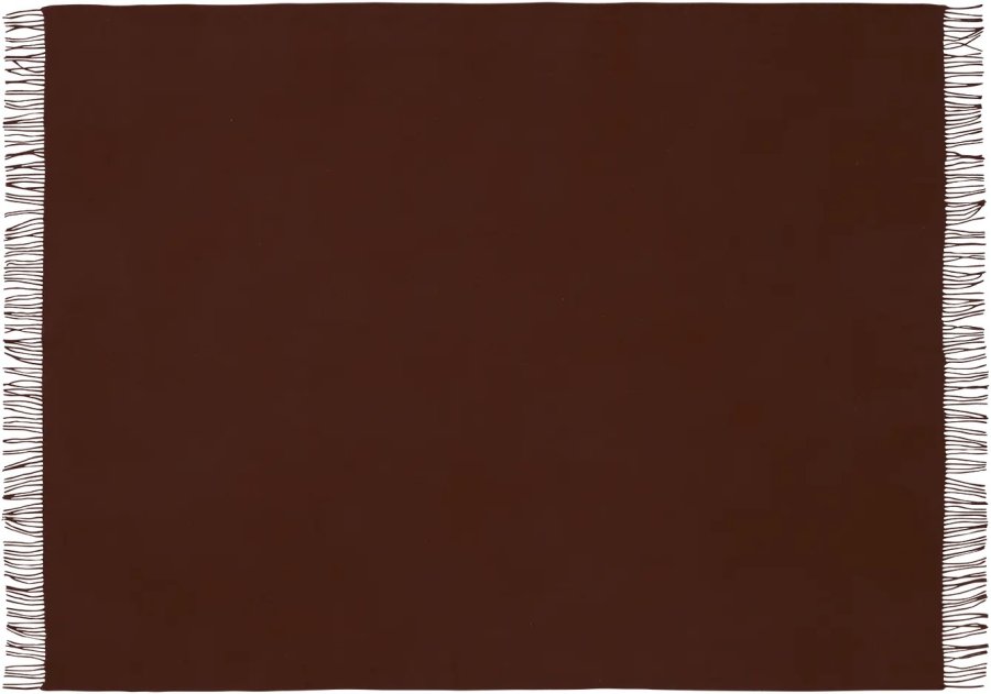 Silkeborg Uldspinderi Athen Plaid 130x200 cm, Beetroot
