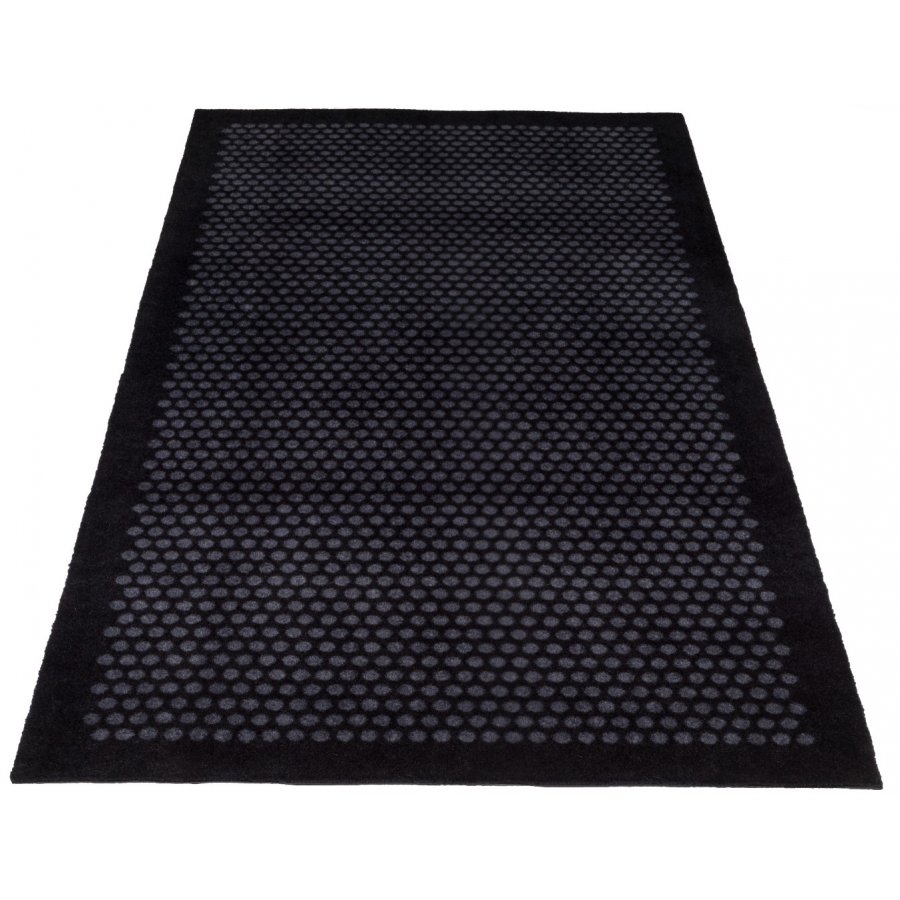 Tica Copenhagen Dot Matte 90x200 cm, Schwarz/Grau