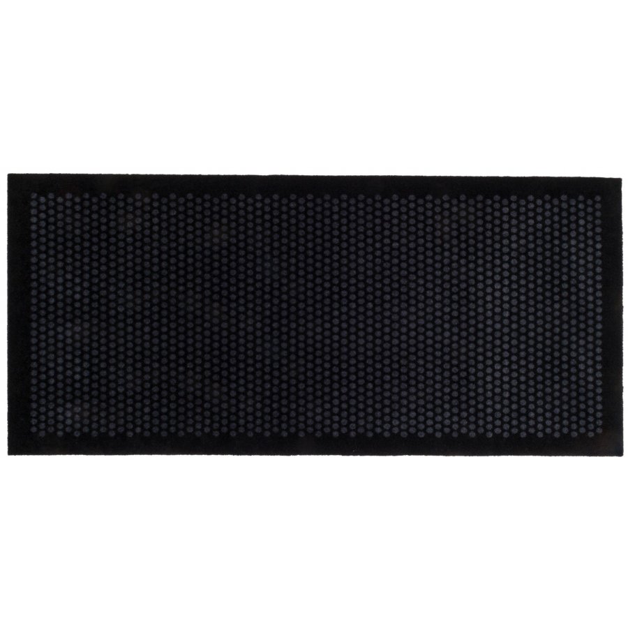 Tica Copenhagen Dot Matte 90x200 cm, Schwarz/Grau