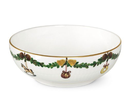 Royal Copenhagen Star Fluted Christmas Schale 50 cl