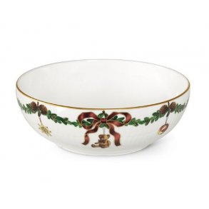 Royal Copenhagen Stjerne Riflet Jul Skål 50 cl