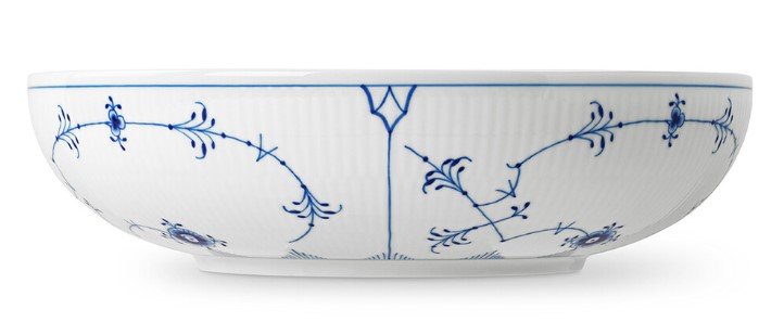 Royal Copenhagen Musselmalet Riflet Skl 28 cm