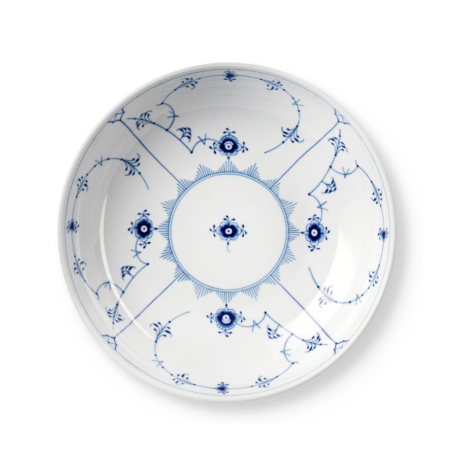 Royal Copenhagen Musselmalet Riflet Skl 28 cm