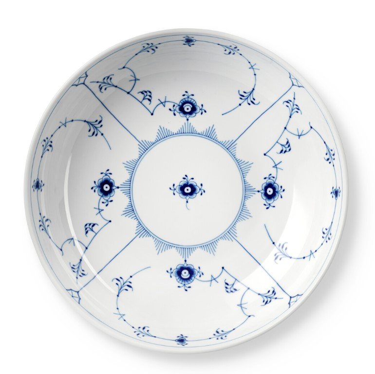 Royal Copenhagen Musselmalet Riflet Skl 28 cm