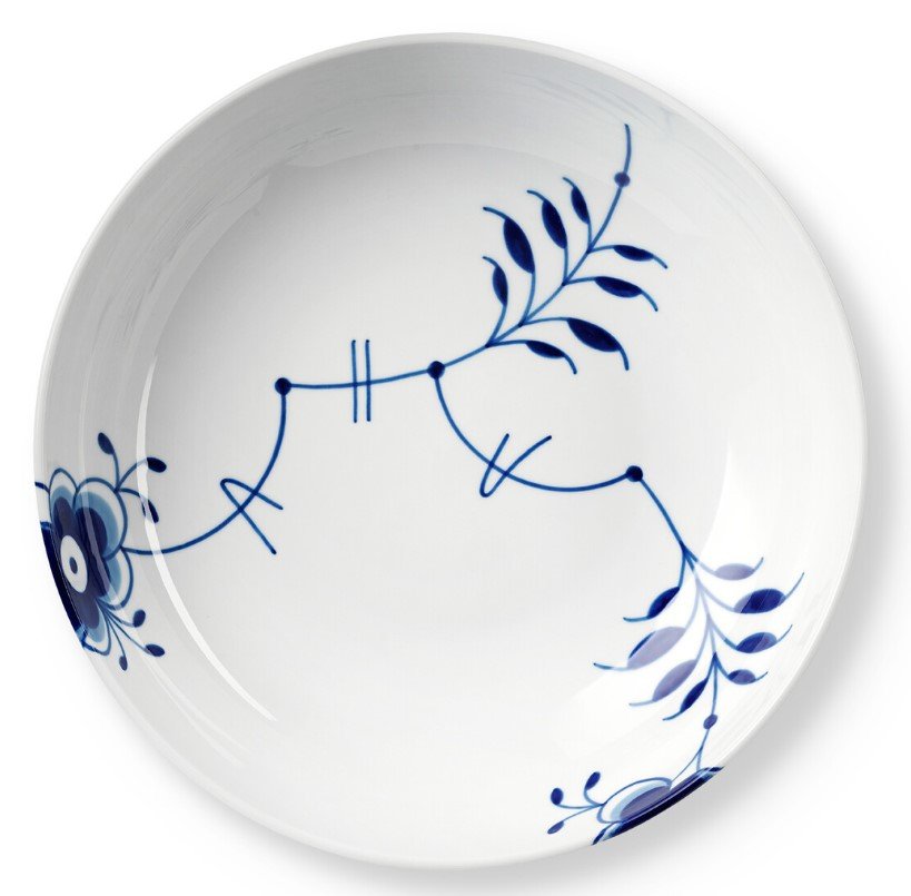Royal Copenhagen Bl Mega Riflet Skl 28 cm