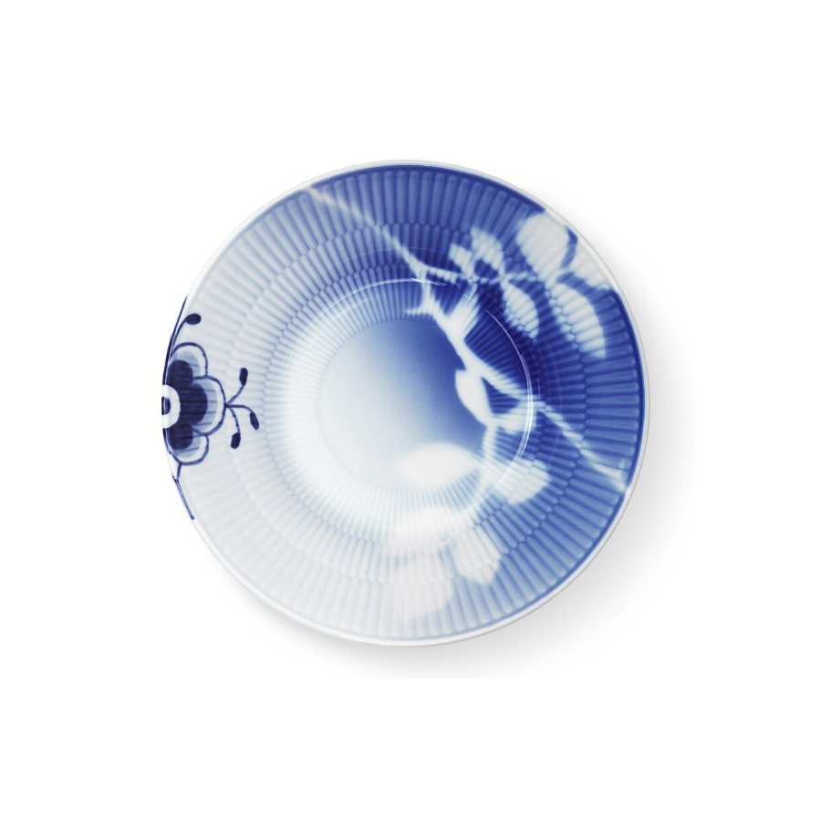 Royal Copenhagen Mega Rose Dyb Tallerken 17 cm