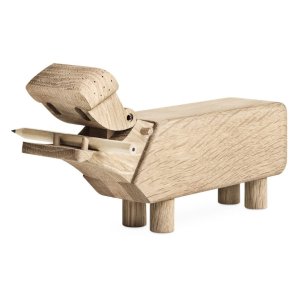 Kay Bojesen Flodhest 21,5 cm, Eg