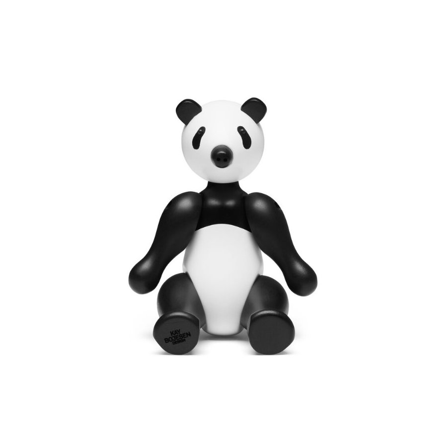 Kay Bojesen Pandabjrn WWF Mellem 25 cm, Malet Bgetr