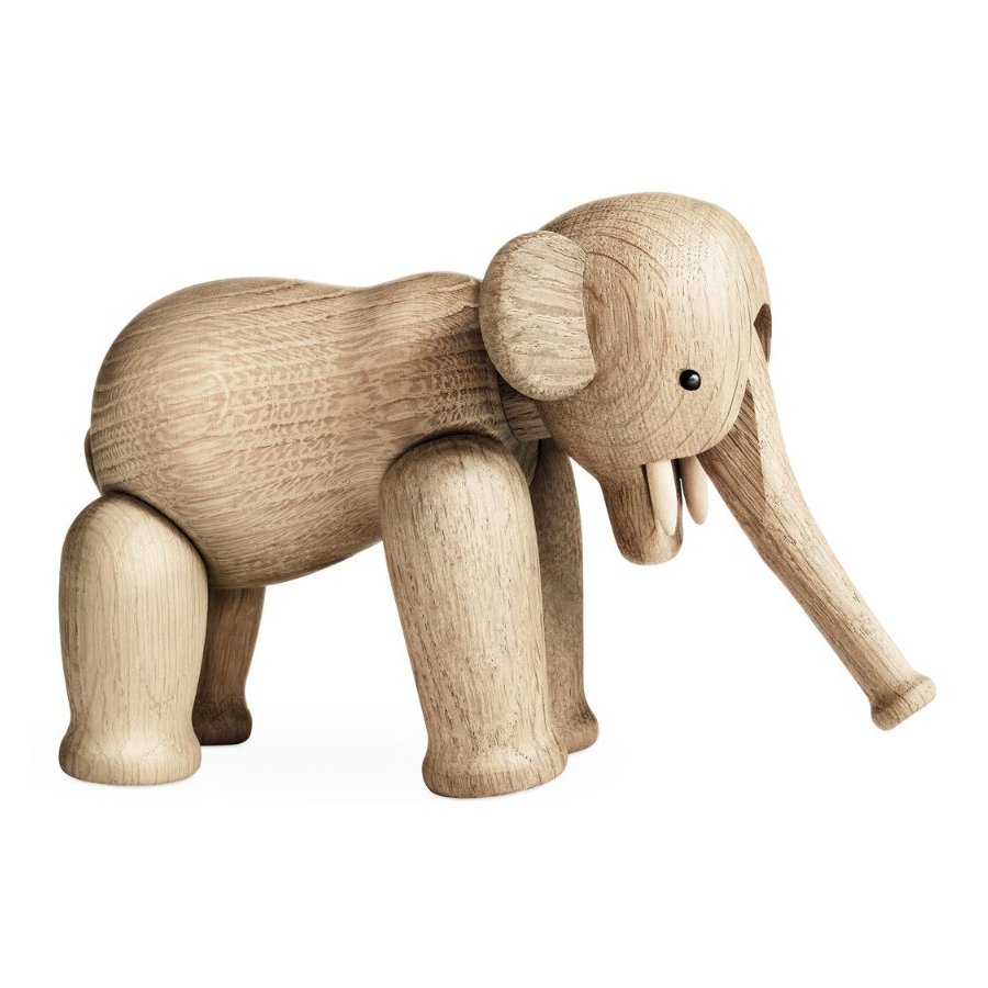 Kay Bojesen Elefant Klein 13 cm, Eiche