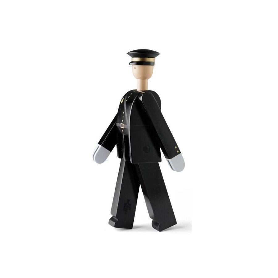 Kay Bojesen Politimand 20 cm, Malet Bgetr