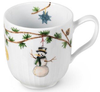 K&auml;hler Hammersh�i Christmas Krus 2019 33 cl, Hvid