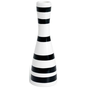 K�hler Omaggio Kerzenhalter H20 cm, Schwarz