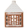 Kähler Gingerbread Lyshus H12 cm, Brun