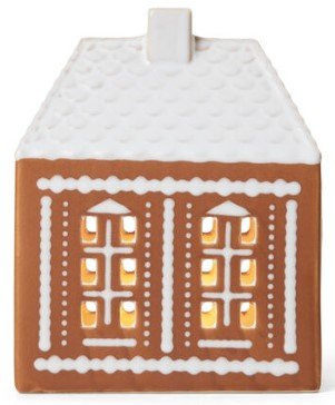 Kähler Gingerbread Lyshus H15,5 cm, Brun