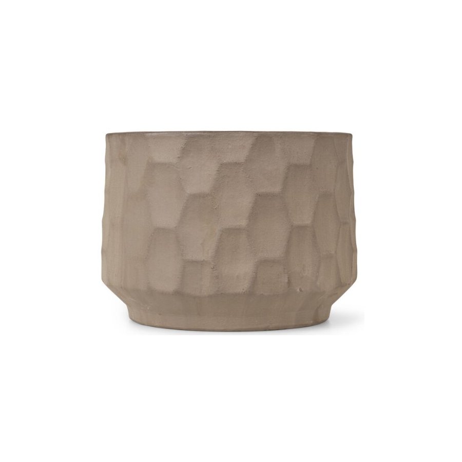 Kähler Gro Urtepotteskjuler 26,5 cm, Lys Sand