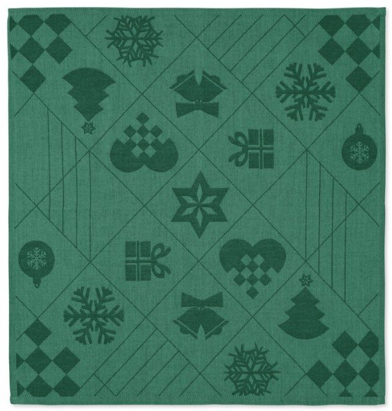 Rosendahl Natale Serviette 4er Set 45x45 cm, Gr�n