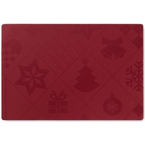 Rosendahl Natale Tischset 43x30 cm, Rot