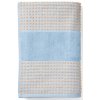 Juna Check Hndklde 70x140 cm, Lys Bl/Sand