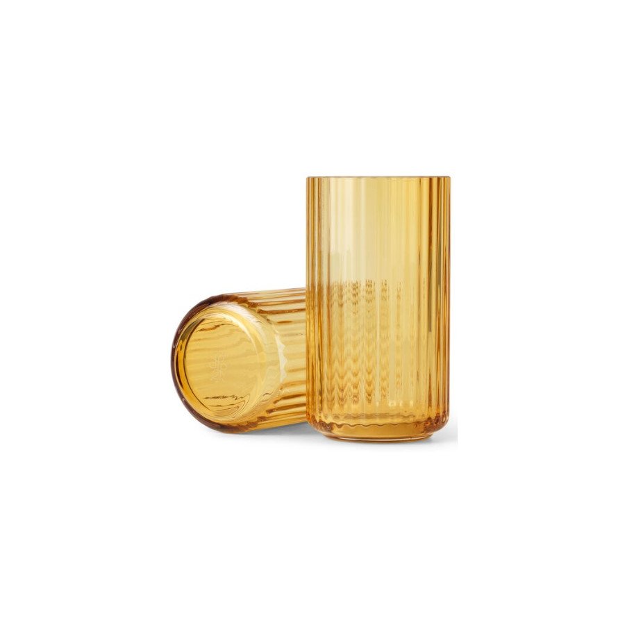 Lyngby Porceln Vase H15,5 cm, Amber
