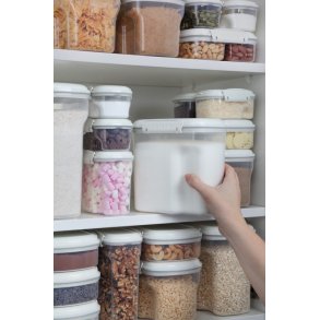 Sistema Bake It Opbevaringsboks m. Kop 2,4 L, Hvid