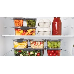 Sistema Brilliance Opbevaringsboks 380 ml, Sort