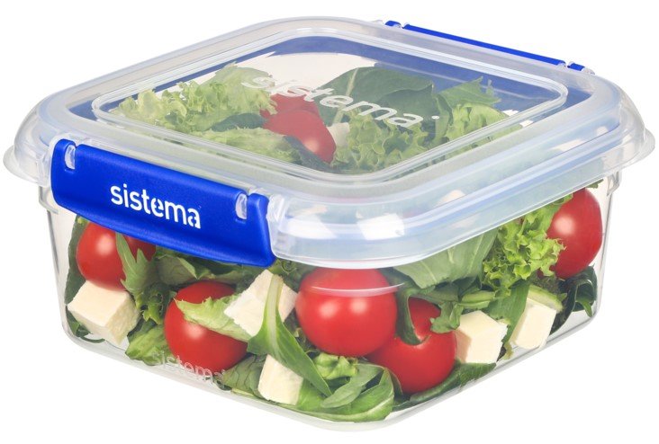 Sistema Klip It Plus Aufbewahrungsbehlter 1,15 l, Blau