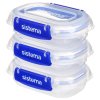 Sistema Klip It Plus Aufbewahrungsbehlter 3er Set. 180 ml, Blau