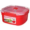 Sistema Microwave Steamer 2.4 L, Rot