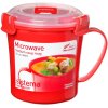 Sistema Microwave Suppenbecher 656 ml, Rot