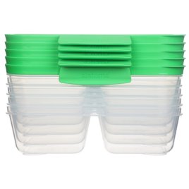 Sistema Nest It Storage boxes - 5-Pack - 870 mL - Green