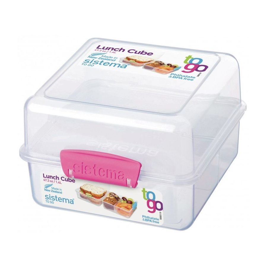 Sistema To Go Lunchbox 1,4 L, Rosa