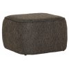 Hbsch Cube Pouf 57 cm, Dunkelbraun