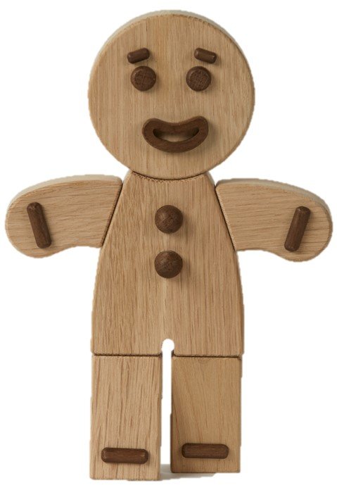 Boyhood Gingerbread Man H19 cm, Eiche